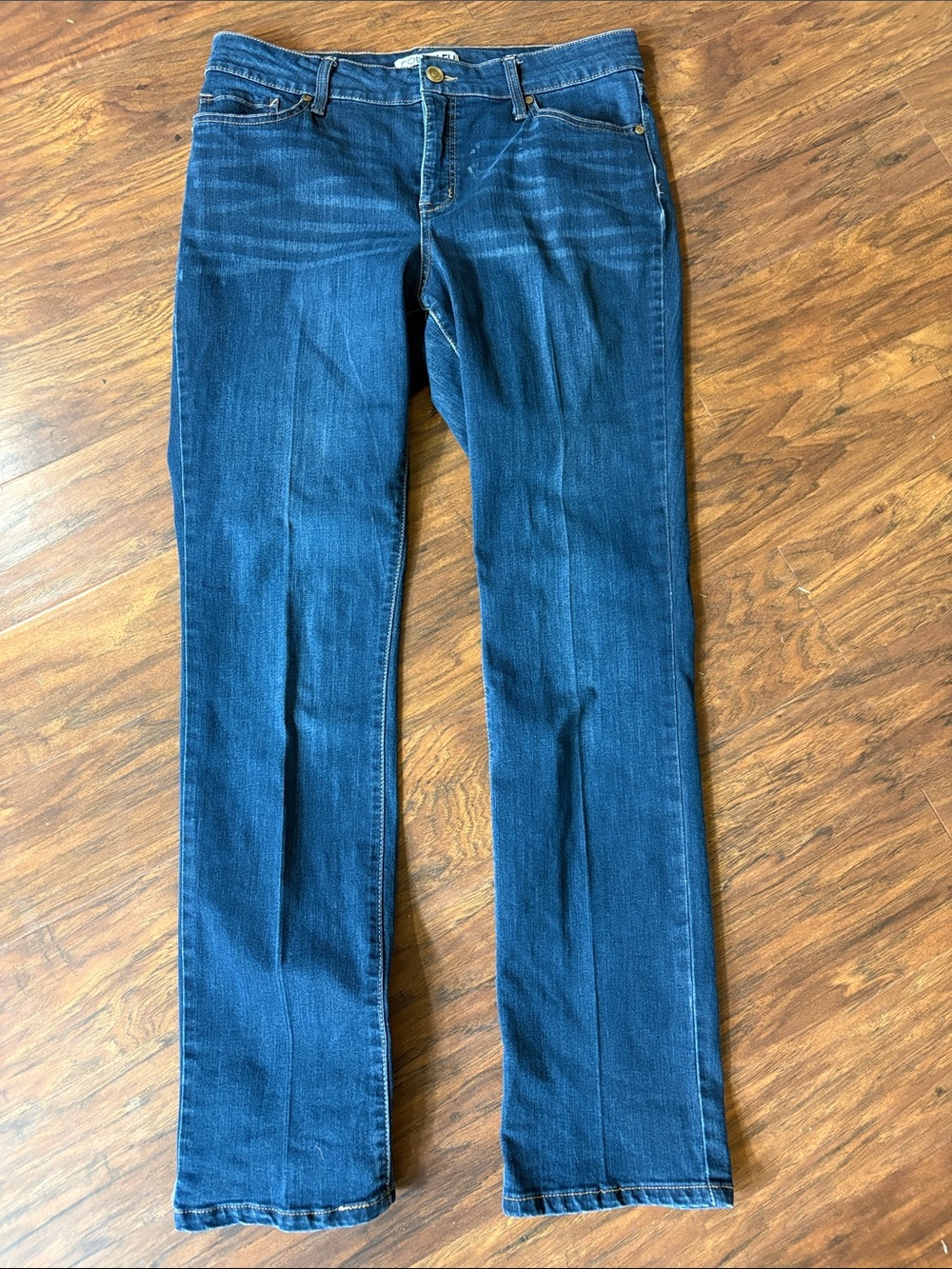 Code Bleu Straight Leg Jeans in Indigo